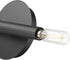 ML 25702-MB 5.75" 2-Light Lighting Skyva High Wall Sconce - Matte Black