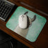 Hip Llama with Glasses Low Profile Thin Mouse Pad