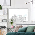 Dry Erase White Board 24" X 36", Portable Aluminum Frame Magnetic Board for Office, Home, Kitchen, School