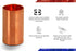 Supply Giant DDDM0038-5 Straight Copper Coupling Fittings with Sweat Ends, 3/8 Inch