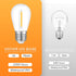 24-Pack String Light Bulbs, S14 Outdoor Waterproof Replacement Bulb, E26 Base, 1W 120V, 2700K Warm White