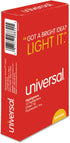 Universal Pocket Highlighters, Dozen, Fluorescent Pink Ink, Chisel Tip, Pink Barrel
