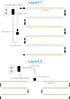 6 20 Inch Dimmable Closet, 6000K JUSJUBR LED Lights for Shelves, PCS Flexible COB LED Strip Lights for Cabinet, Display