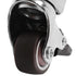 4pcs 1-inch Set 16mm Didiseaon U-Shaped Universal Swivel Cabinet Wheels with Heavy Duty Plate Casters, Silent Furniture