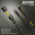Mortal Spinning Pen Mod by Mr. Nope Professional Trick Pen for Tricks & Relief Anti-Slip, Long, Gold