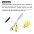 10pcs K Type Thermocouple Mini Connector Temperature Sensor Probes Fiberglass 3.3ft -50 to 400°C (-58 to 752°F) -