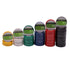 Electrical Tape Colors 6 Pack, 0.7-Inch by 30 Feet, 600V Dustproof Adhesive for Home Vehicle Auto Car Power Circuit