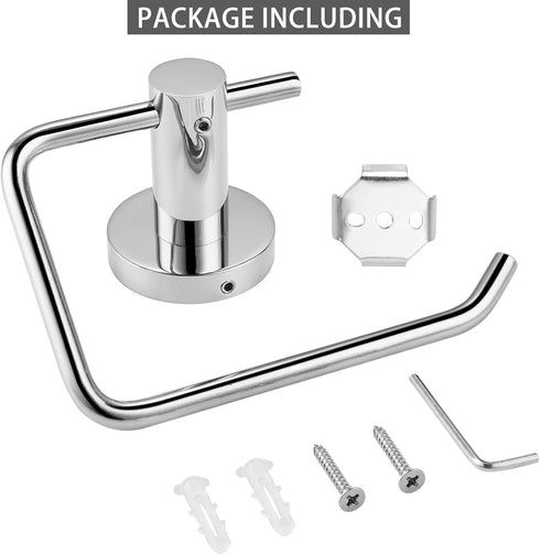 304 5.5" Toilet Paper Holder, Premium Stainless Steel Paper Towel Holder, Toilet Paper Roll Dispenser Bathroom TP
