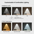YILAF Lights, Sweden-Inspired Design Wall Mounted Light Rechargeable Magnetic LED Wall Lamp with Soft Glow, Stick-On