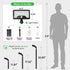 3 IP65 Solar Pathway Lights Outdoor, Modes Motion Sensor Path Light Warm & Daylight Selectable, Waterproof Walkway LED