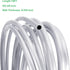 3/8 Metal Fuel Line, 3/8" OD Aluminium Coiled Tubing for Refrigeration, Automotive Oil Pipe, Brake Line, 10FT
