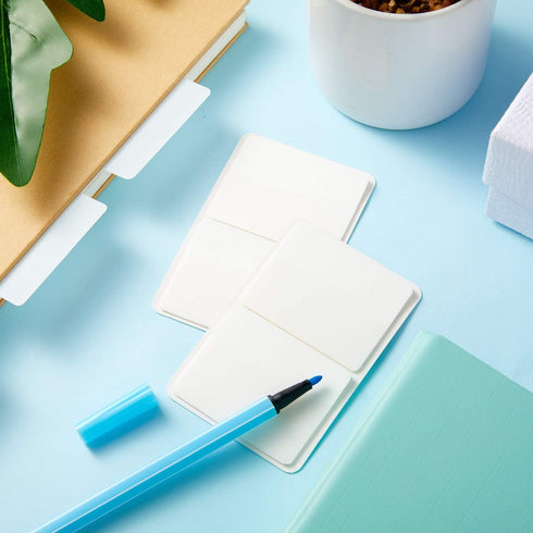 Sticky Index Tabs Page Marker Pop-up Page Flags Notes Tabs, 1.6 x 2 Inch, White (800 Pieces)