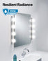 Sunco Lighting 4 Pack Vanity Globe Light Bulbs, G25 LED, 100W Equivalent, 5000K Daylight, Dimmable