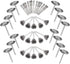 Mesee 45Pcs Steel Wire Brushes Wheels Set with 1/8" Shank for Rotary Tool Buffing Cleaning