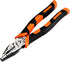 9-Inch Linemans Pliers - Combination Cutting Pliers with TPR Handle for Crimping and Screw Gripping