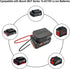Power Wheels Adapter for Bosch/Makita 18V 14.4V Battery Power Mount Connector with 12 AWG Wires