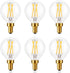 G15 LED Filament Bulb, 4W(40-Watt Equivalent), Soft White 3000K, E12 Base Dimmable
