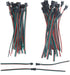 ALITOVE 20 Sets 3 Pin JST SM Male Female Plug LED Connector Cable 15cm 20AWG Wire for WS2812B WS2812 WS2811 LED Strip