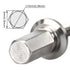 Toolcool Dowel Maker Accessories, Stock Holder Screw Nail Drill Adapter for Attaching Stock to The Drill