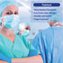 Safe Health Nitrile Exam Disposable Gloves, Latex Free, Powder Free, Box of 100, Large