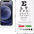 Snellen Eye Chart, Pocket Size Eye Testing Chart, 6 Feet, 3.9x7.3 inch