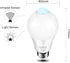 Boxlood Motion Sensor Light Bulbs, 12W(100-Watt Equivalent) PIR Motion Activated Dusk to Dawn Outdoor LED Light Bulb, E26 5000K Daylight, Perfect for Garage Front Door Porch Hallway Basement 4Piece by Boxlood