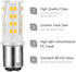 2-Pack Sewing Machine Light Bulb, Double Contact Warm White 2700-3000K, 15T7DC Base Replacement for Singer/Kenmore