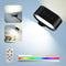Kitloo Wall Lights, Battery Operated Wall Sconces RGB Ambient Lighting, Color Changing