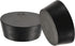 MECCANIXITY Rubber Tapered Plug - 54mm to 64mm Solid Test Tubes Bungs Stopper Black for Lab Home, 5 Pieces