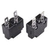 2Pcs Thermal Circuit Breaker 15Amp, Thermal Overload Protector L2 Series 125-250V AC 50V DC Automatic Reset Relay