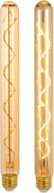 Decoaui E26 T10 12 Inch Long Tubular LED Edison Bulbs, 6W(60W Eqv) 120V,