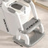 Lunnalle 2-in-1 Potty Training Seat Toddler Potty Training Seat with Step Stool Foldable Ladder Adjustable Toddler