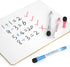 Nicpro 12 x 16 inches Lapboard, Small Dry Erase Lap Board Double Sided with 3 Water-Based Pens for Kid Student and