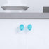 HDJNal 6 29x21mm pcs Crystal Skull Drawer Knobs and pulls, Glass Crystal Cabinets Knobs for Bedside Cabinet Cupboard