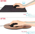 Leather Mouse Pad with Wrist Support, Ergonomic Memory Foam for Office, Gaming, Computer, Laptop Pain Relief