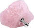 Rockcloud 2 Pack Natural Crystal Stone Cabinet Knobs with Screws for Drawer, Wardrobe, Home Decoration