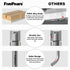 1/2 Inch 1/2 Inch 1/4 Inch FivePears Pattern Flush Trim Router Bit Cutting Diameter, Cutting Length, Shank, Top Bearing