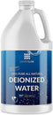Deionized Water, 1 Gallon Demineralized Purification Softener for Cleaning, Automotive, Laboratory, and Plants