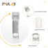 ULAB 50pcs 2ml Cryotubes Small PP Cryo Vials with Screw Caps, Electron Beam Sterilization, Free from DNase & RNase,