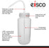EISCO 500mL Wide Mouth Wash Bottle, Vented Cap, LDPE Translucent Squeeze Rinse Bottle