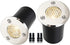 EAGLOD 3W LED Well Light - Low Voltage Landscape Lights, 12V-24V Outdoor In Ground Lighting with Honeycomb Version