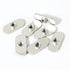 20 Packs 1/4"-20 Centered Hole Sliding T-Nuts for 10 Series T Track Extrusions, T Slot Accessories