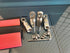 4 Gauge Wire Terminal Connector, 5/16 Ring Wiring Terminals, 4AWG Power Wire Lugs with Heat Shrink Tube Set
