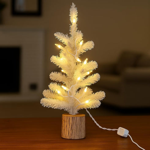 5 10 Bulbs Bulbs 4-Inch Novelty Lights Feet Vintage Short Mini Light String, Clear on White Wire, Spacing Fairy Lights