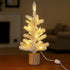 5 10 Bulbs Bulbs 4-Inch Novelty Lights Feet Vintage Short Mini Light String, Clear on White Wire, Spacing Fairy Lights