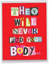 NobleWorks Funny Happy Birthday Card, Jumbo 8.5 x 11 Inch Greeting for Spouse