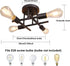 Modern Ceiling Light Fixture, Sputnik Chandelier, Mid Century Vintage Industrial Pendant Lighting for Living Room