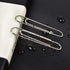 Sopito 300pcs Binder Clips Paper Clips Set with Rubber Bands for Office and School Supplies, Assorted Sizes