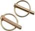 E-outstanding Linch Pin 4PCS 45mm Heavy Duty Lynch Pin, Shaft Locking Pin Fastener Assortment Kit