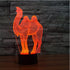 3D 16 Night Light for Kids Camel Led Lamp with Remote Control Color Changing Xmas Birthday Gift for Child